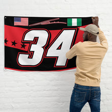 Load image into Gallery viewer, Coke Zero Iwuji #34 Flag