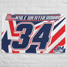 Load image into Gallery viewer, ERA WEATHERMAN #34 Flag