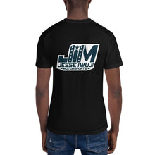 Load image into Gallery viewer, JIM pocket & back logo Unisex Crew Neck Tee
