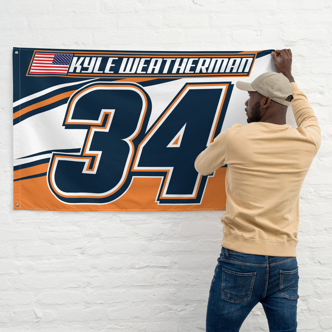 SELE WEATHERMAN #34 Flag