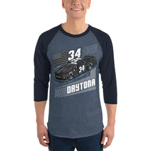 Load image into Gallery viewer, &#39;23 Daytona 3/4 sleeve raglan shirt
