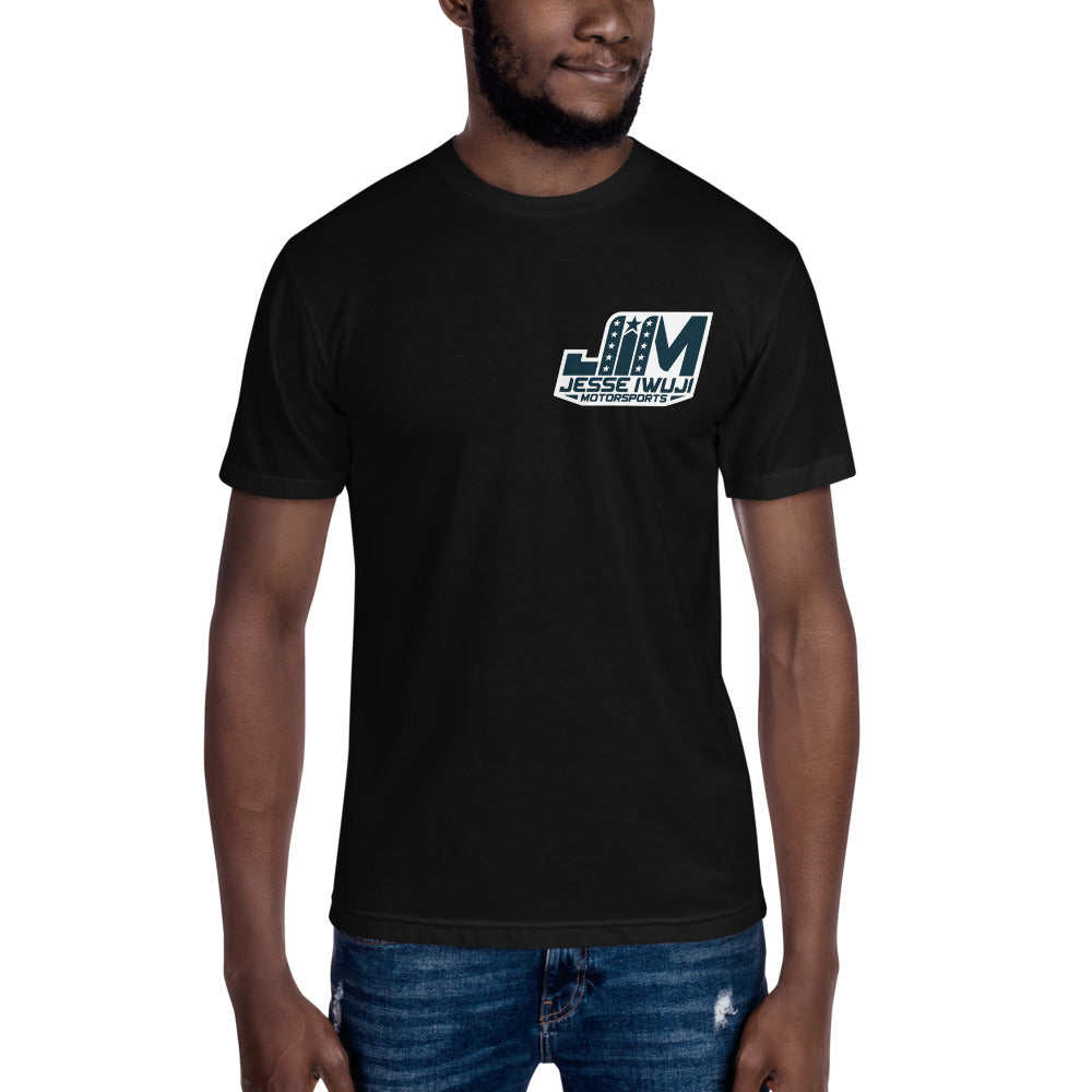 JIM pocket & back logo Unisex Crew Neck Tee